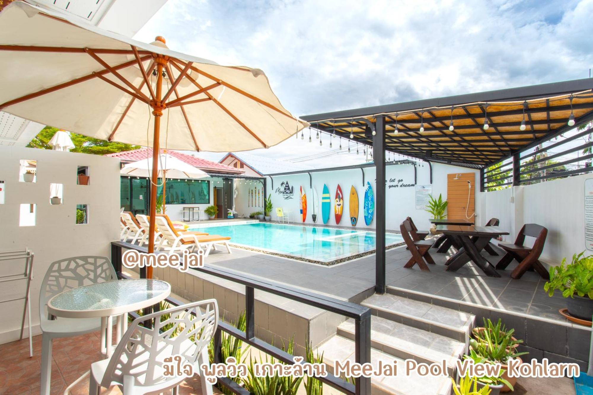 มีใจ พูลวิว เกาะล้าน Meejai Pool View Kohlarn Otel Dış mekan fotoğraf