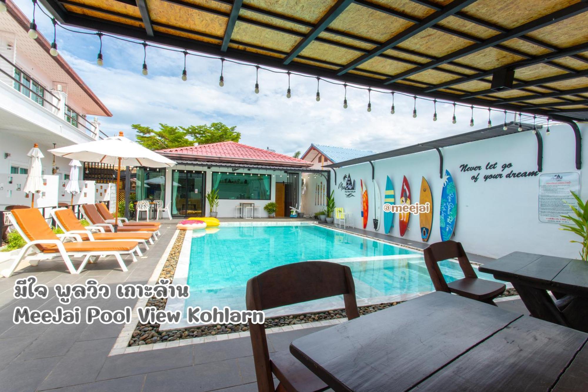 มีใจ พูลวิว เกาะล้าน Meejai Pool View Kohlarn Otel Dış mekan fotoğraf
